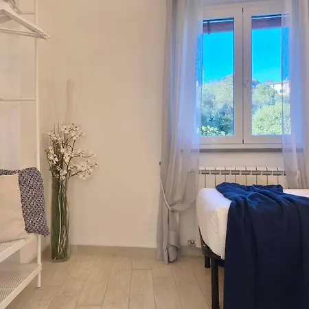 Casa Rosa Rapallo, Peaceful Multiple Surrounded By Greenery With Free Parking, Wifi & Air Conditioning, Welcome Kit Priority With Prosecco شقة